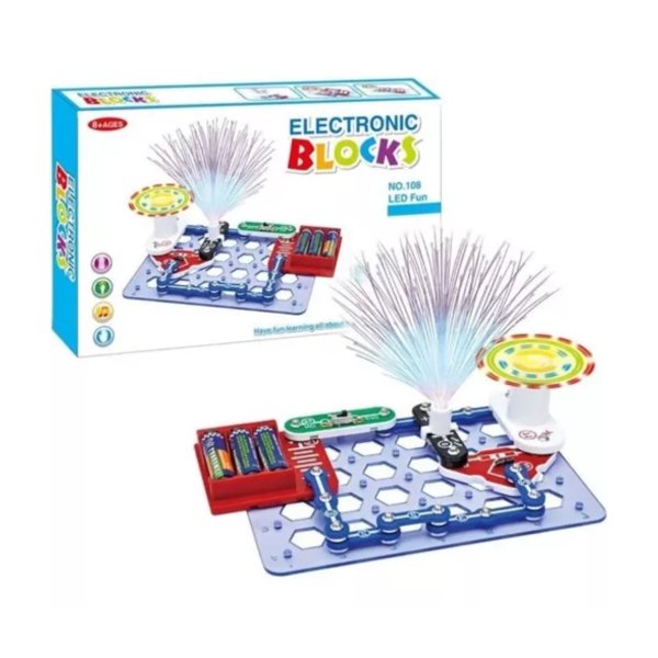 Blocos Eletrônicos Iluminação Divertida - Mario Brinquedos