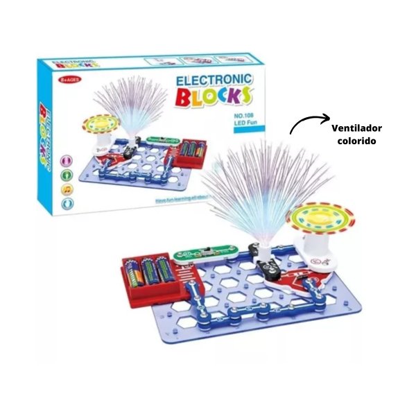 Blocos Eletrônicos Iluminação Divertida - Mario Brinquedos