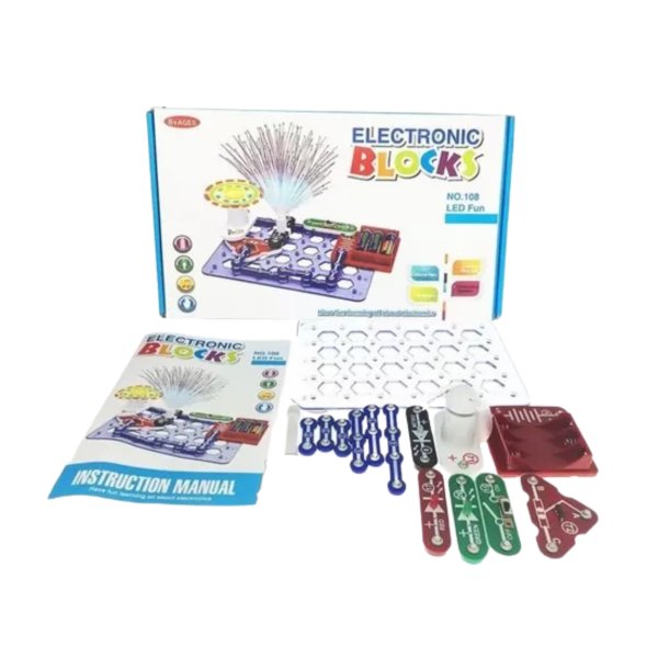 Blocos Eletrônicos Iluminação Divertida - Mario Brinquedos
