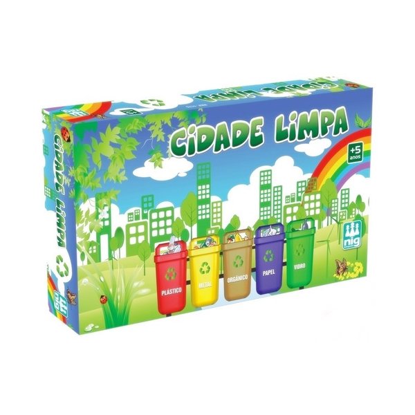 Jogo Cidade Limpa - Nig Brinquedos