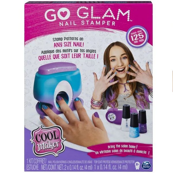 Go Glam Unhas Kit Stamper Pintura de Unhas - Sunny