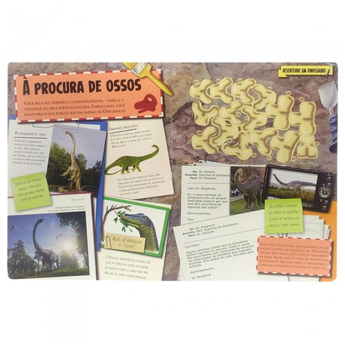Livro Desenterre um Dinossauro: Diplodoco - Todolivro