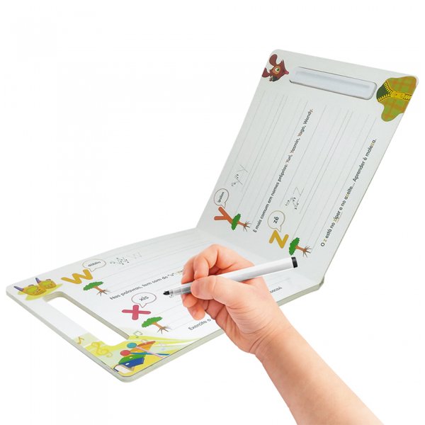 Livro Escolinha Escreva e Apague II Letras Minúsculas - Todolivro