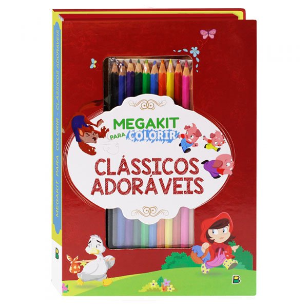Megakit para Colorir: Clássicos Adoráveis - Todolivro