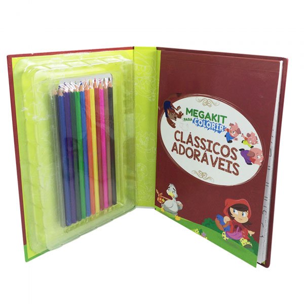Megakit para Colorir: Clássicos Adoráveis - Todolivro