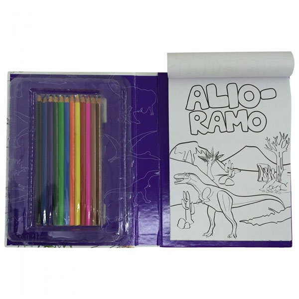 Megakit para Colorir: Fantásticos Dinossauros - Todolivro