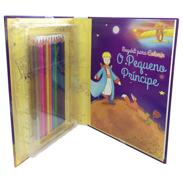 Megakit para Colorir: O Pequeno Príncipe - Todolivro