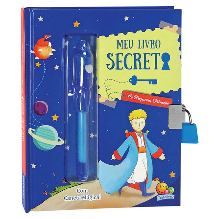 Meus Segredos: Meu Livro Secreto O Pequeno Príncipe - Todolivro