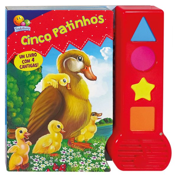 Livro Rimas e Cantigas: Cinco Patinhos...e outros - Todolivro