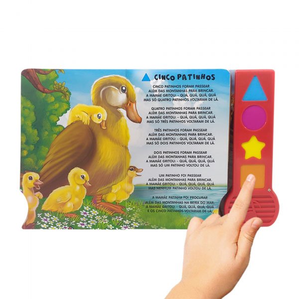 Livro Rimas e Cantigas: Cinco Patinhos...e outros - Todolivro