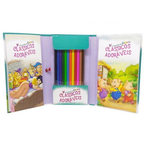 Superkit de Colorir: Clássicos Adoráveis - Todolivro