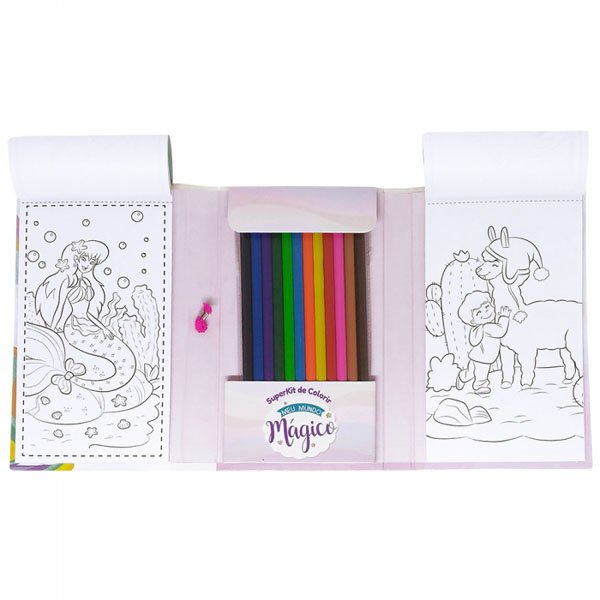 Superkit de Colorir: Meu Mundo Mágico - Todolivro
