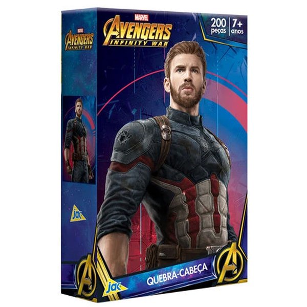Quebra-Cabeça Vingadores Thor 200 Peças - Toyster