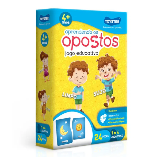 Jogo Educativo Aprendendo os Opostos - Toyster