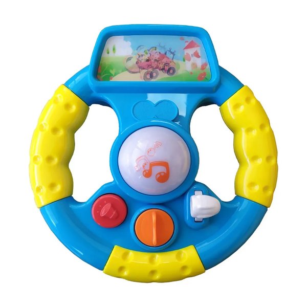 Volantinho Bibi Infantil Luz e Som - Wellmix