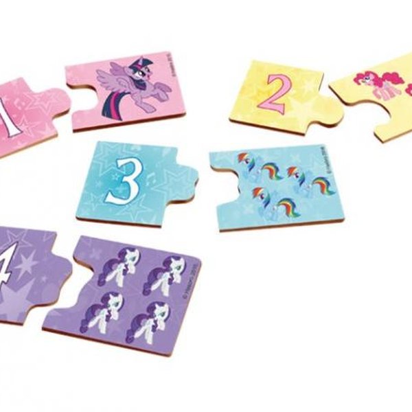 Associando Número  My Little Pony 20 Peças - Xalingo