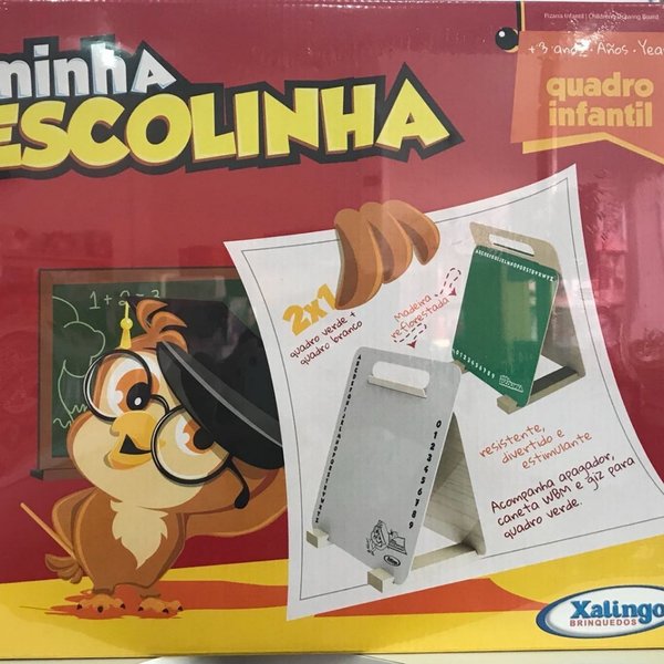 Quadro Infantil Minha Escolinha - Xalingo