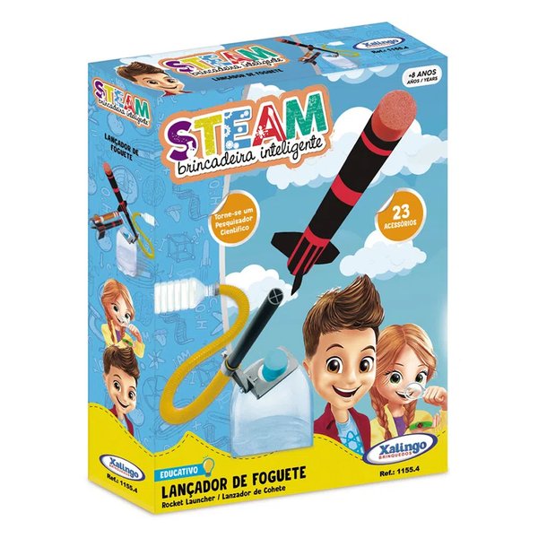 Steam Foguete Sustentável - Xalingo