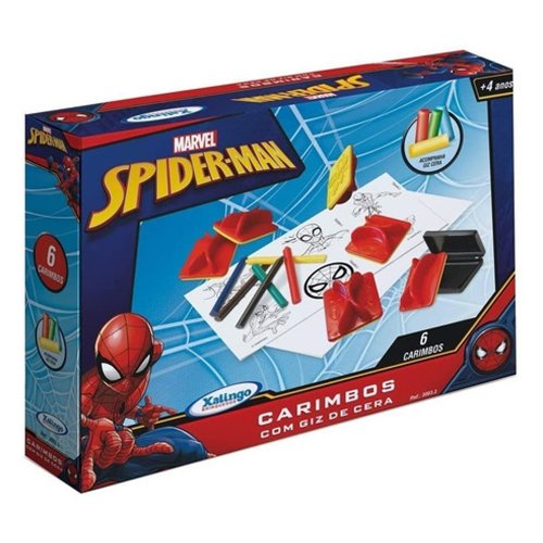 Carimbos Educativos Spider Man Ultimate - Xalingo