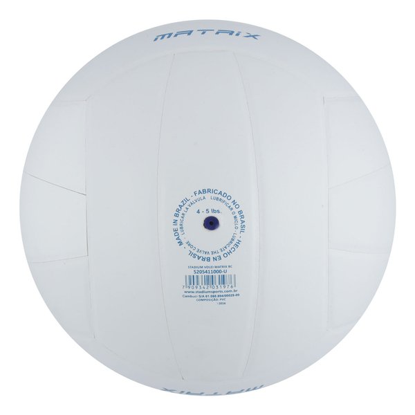 Bola de Vôlei Profissional Stadium Matrix Branca - Stadium