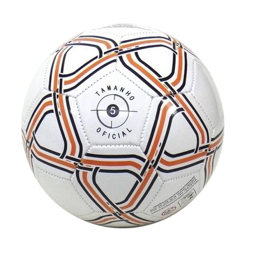 Bola de Futebol Social 5 - Wellmix - Branco