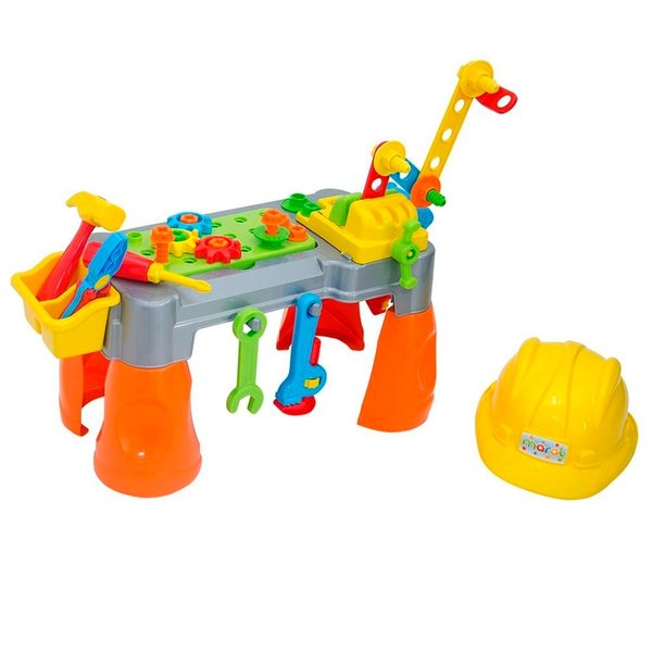 Bancadinha De Ferramentas Com Capacete - Maral