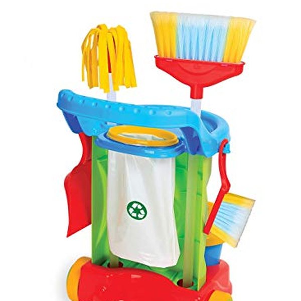 Carrinho De Limpeza Infantil Cleaning Trolley Color - Maral