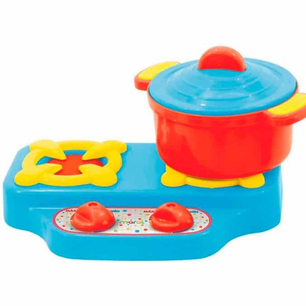 Kit Infantil De Cozinha Colorido 16 Peças - Maral