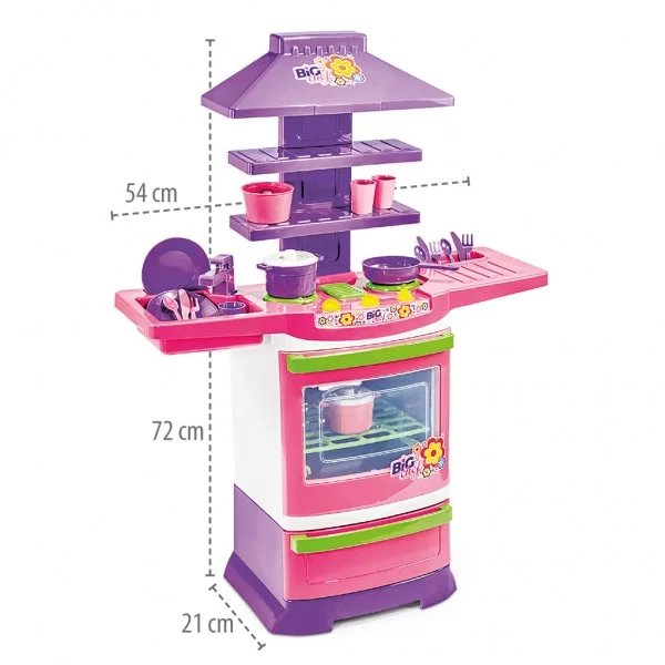 Cozinha Infantil Master Fogão Big Chef - Poliplac