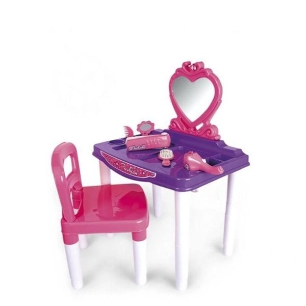 Penteadeira Infantil Master Fashion com Cadeira - Poliplac