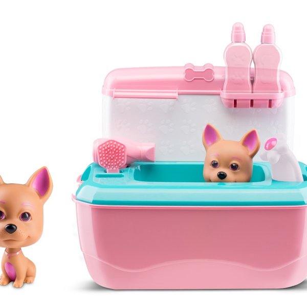 Dr. Canino Kit Veterinário Infantil Maleta Com Cachorrinho - Roma - Rosa