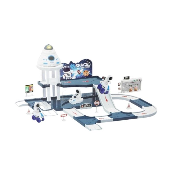 Brinquedo Posto Espacial Completo Com Luz - Toyng