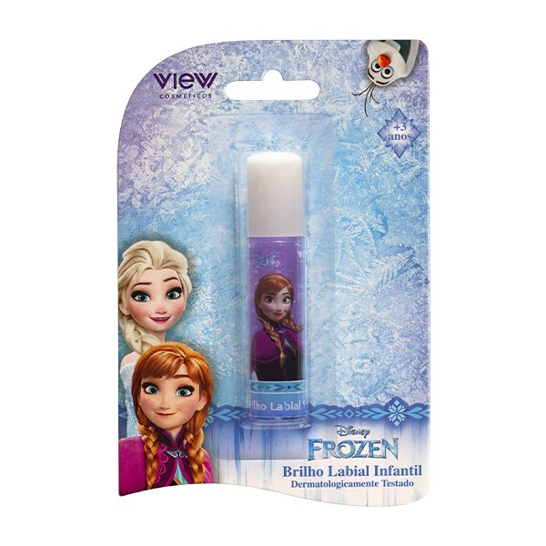 Brilho Labial Infantil Frozen 2 na Cartela - View Cosméticos