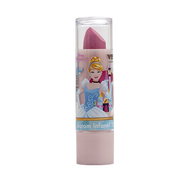 Batom Infantil Cinderela na Cartela - View Cosméticos