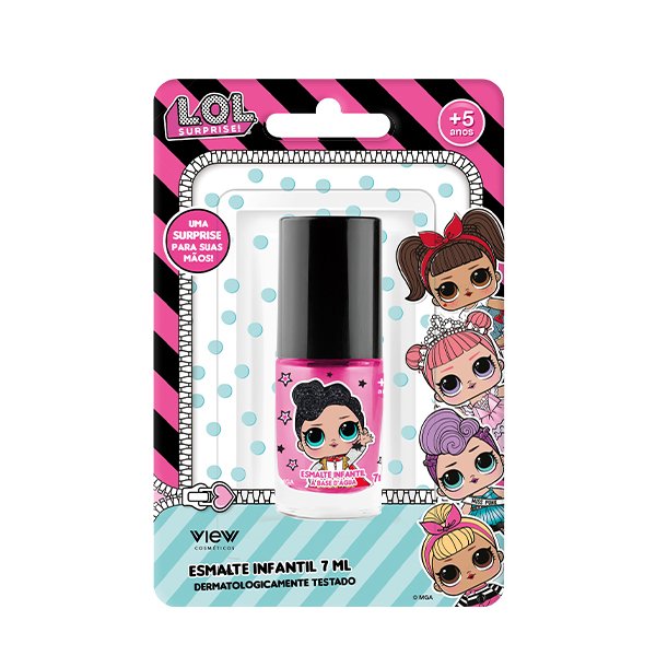 Esmalte 7ml LOL - View Cosméticos - Rosa