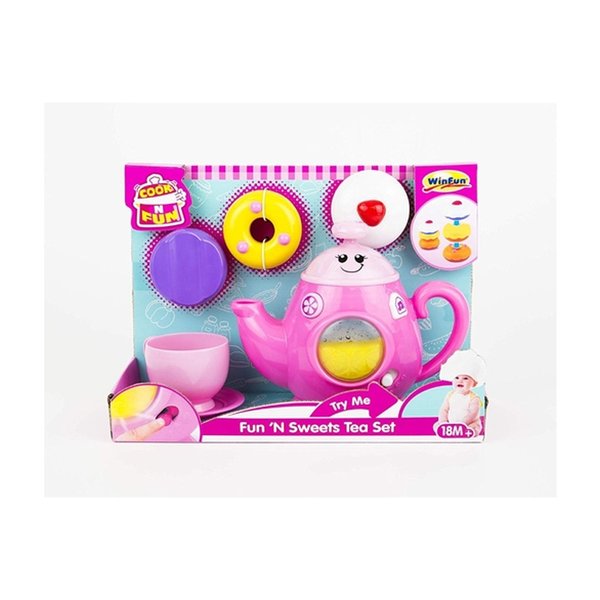 Kit Chá Doce Diversão Com Acessórios - WinFun