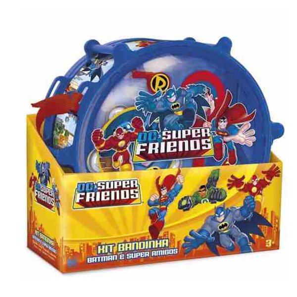Kit Bandinha Infantil DC Super Friends Batman - Fun