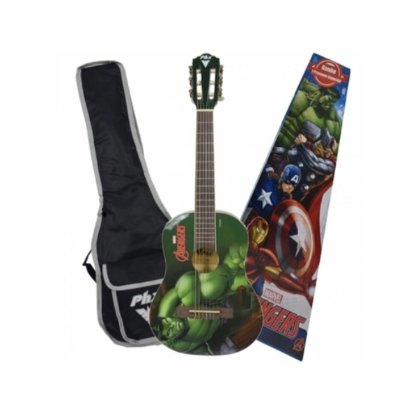 Violão Nylon Infantil Hulk - PHX
