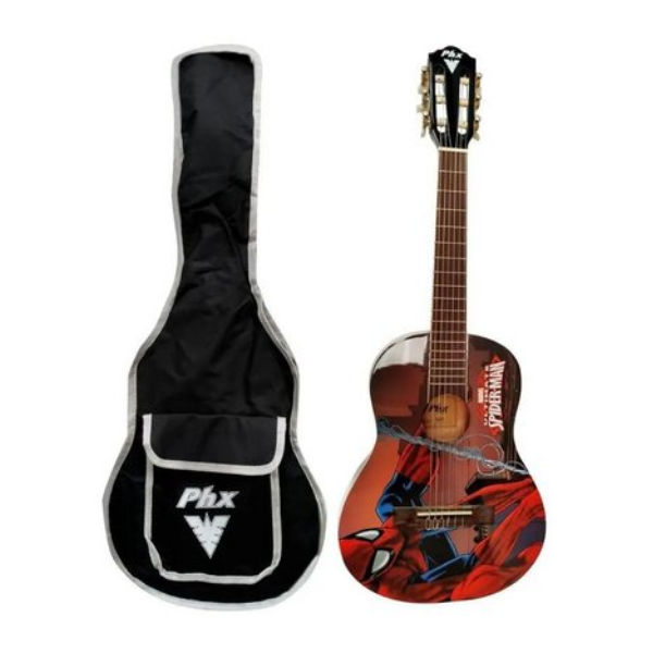 Violão Nylon Infantil Spider Man - PHX