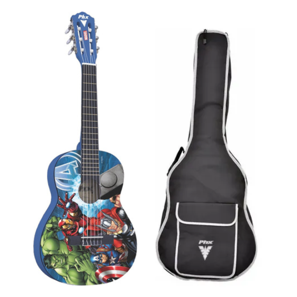 Violão Nylon Infantil Os Vingadores - PHX