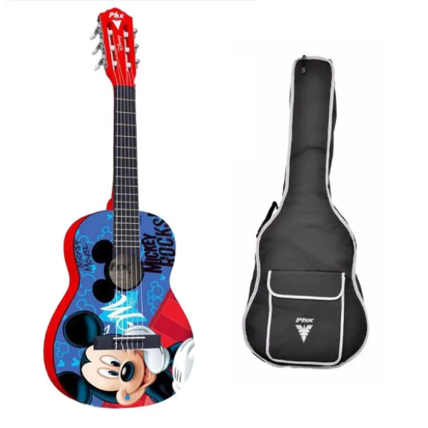 Violão Nylon Infantil Mickey Rocks - PHX