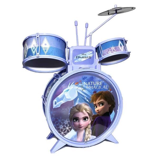 Bateria Musical Infantil Frozen - Toyng