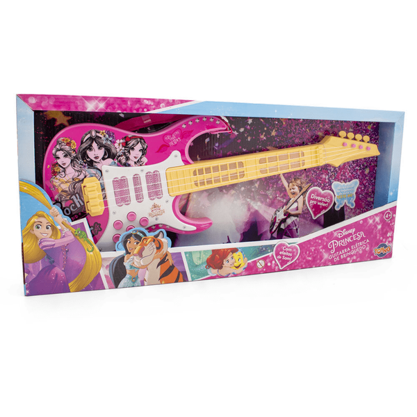 Guitarra Com Luz Princesas - Toyng