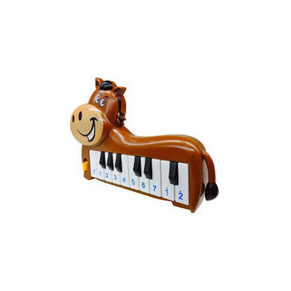 Teclado a Pilha BB Zoo Cavalo - Wellmix