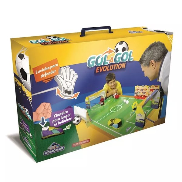 Jogo Futebol De Mesa Gol A Gol Evolution - Adijomar