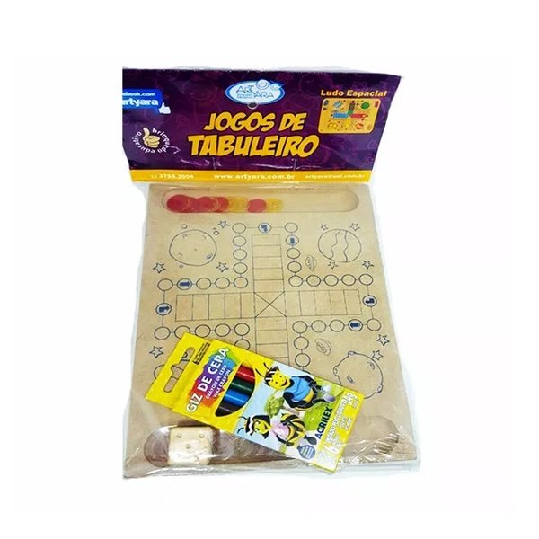 Jogos De Tabuleiro Ludo Espacial - Artyara