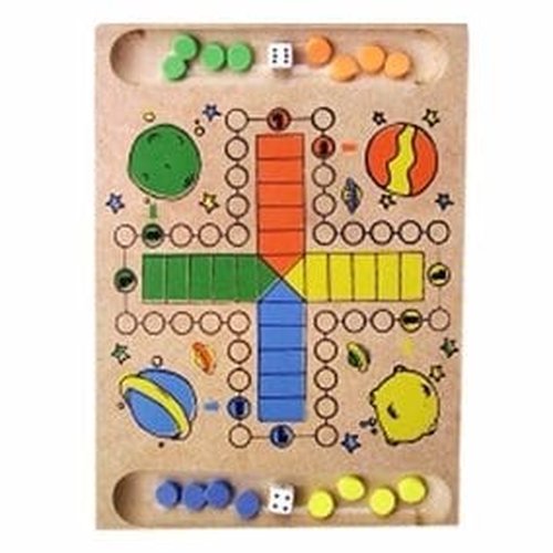 Jogo Super Ludo - Pais & Filhos - MP Brinquedos