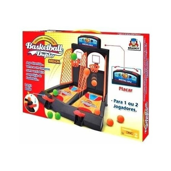 Jogo Basketball Duplo - Braskit