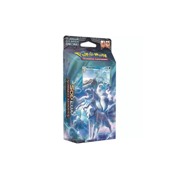 Starter Deck Pokémon Sol E Lua 3 Sombras Ardentes Geada Luminosa - Copag