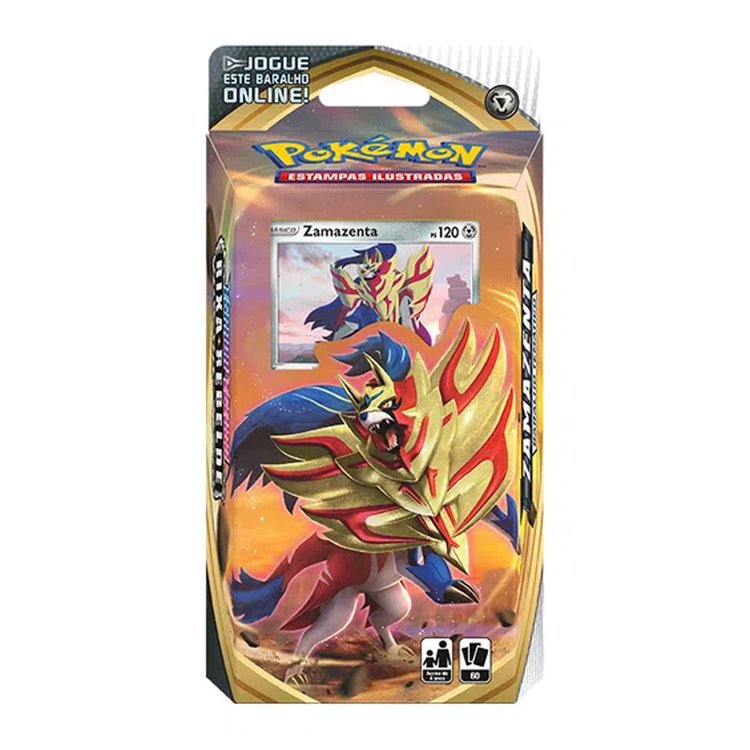 Zamazenta V Foil Pokémon Carta Em Português 18/25 - Deck de Cartas -  Magazine Luiza